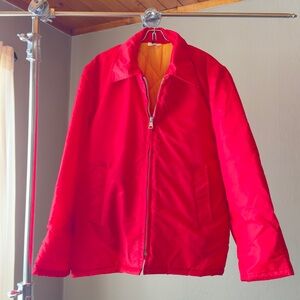 Vintage Red Quilted Jacket